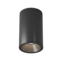 DECKENLEUCHTE Ceiling & Wall 6,5/10,5 cm  - Schwarz, Trend, Metall (6,5/10,5cm) - MAYTONI