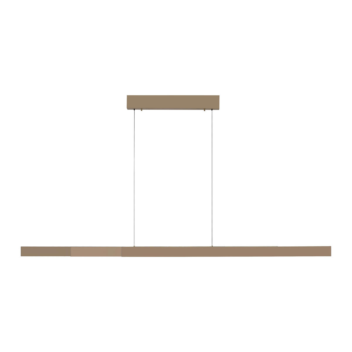 LED-HÄNGELEUCHTE 179/5,8/180 cm    - Bronzefarben, Design, Metall (179/5,8/180cm) - Paul Neuhaus