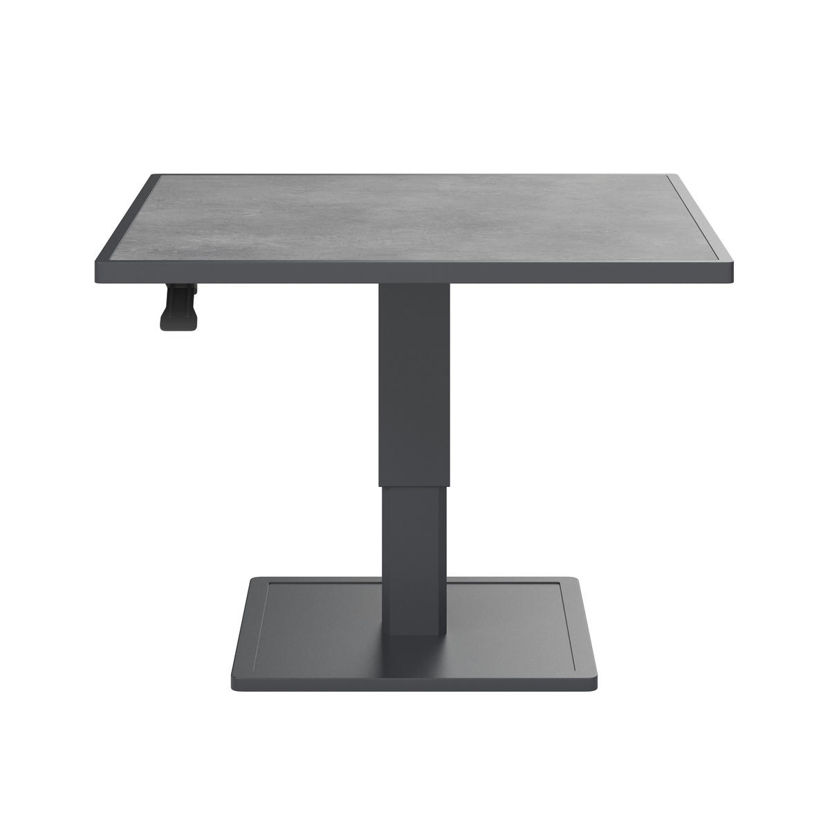LOUNGETISCH  - Dunkelgrau, MODERN, Glas/Metall (90/67/90cm) - Ambia Garden