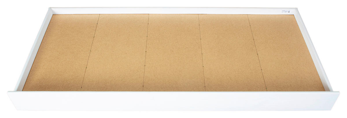 BETTKASTEN 199/22/94 cm Weiß  - Weiß, KONVENTIONELL, Holz/Kunststoff (199/22/94cm) - Carryhome