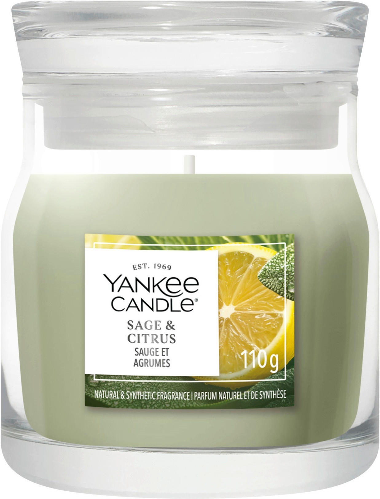 ILLATGYERTYA - világoszöld, Basics, paraffin (6.7/8.4/6.7cm) - Yankee Candle