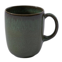 KAFFEEBECHER Lave Vert  400 ml   - Dunkelgrün, KONVENTIONELL, Keramik (12,5/9/10,5cm) - like.Villeroy & Boch