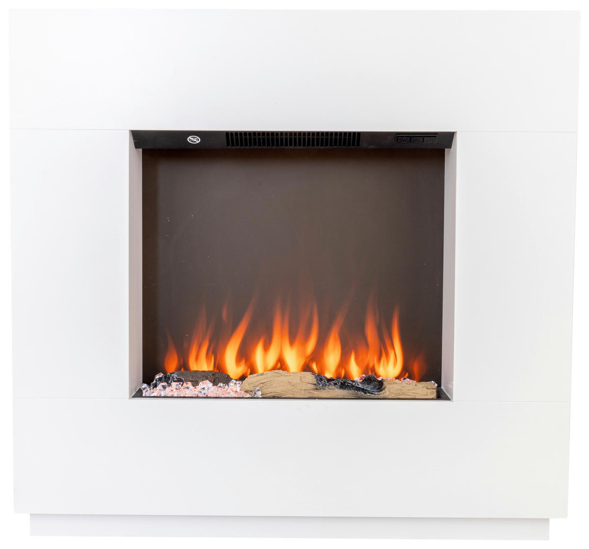 ELEKTROKAMIN - Weiß, Basics, Holzwerkstoff (80/76/26cm)