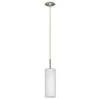 FÜGGŐLÁMPA  - nikkel, Basics, Üveg/fém (110cm)