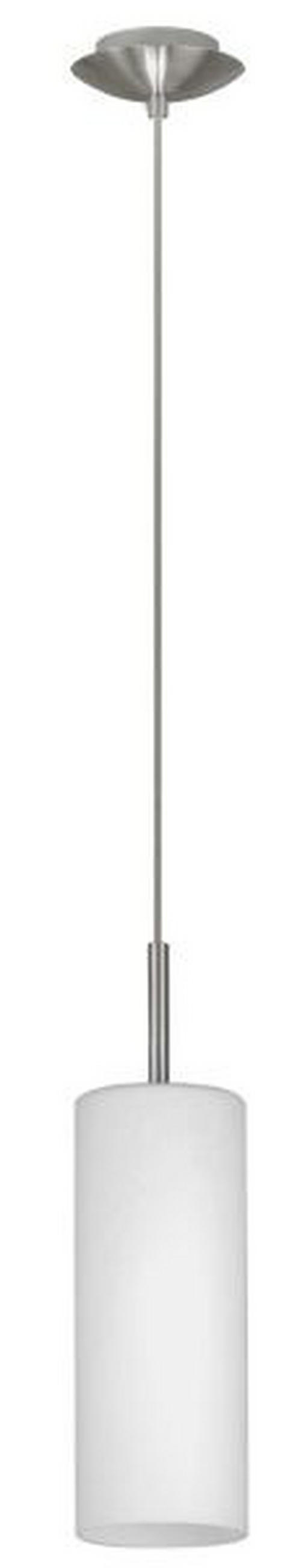 FÜGGŐLÁMPA  - nikkel, Basics, Üveg/fém (110cm)