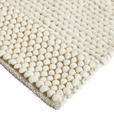 HANDWEBTEPPICH 80/150 cm Nordic Weiß  - Weiß, Natur, Textil (80/150cm) - Linea Natura