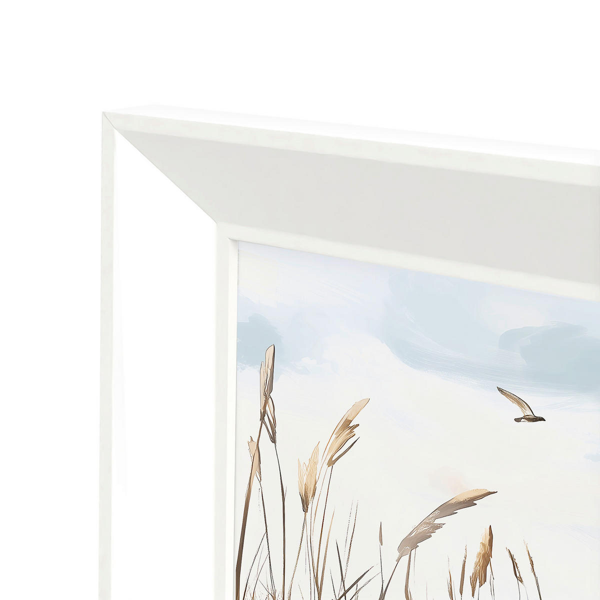 DRUCKGRAFIK Landschaft & Natur, Strand & Meer  - Multicolor/Weiß, Basics, Holz/Papier (75/56/3cm)