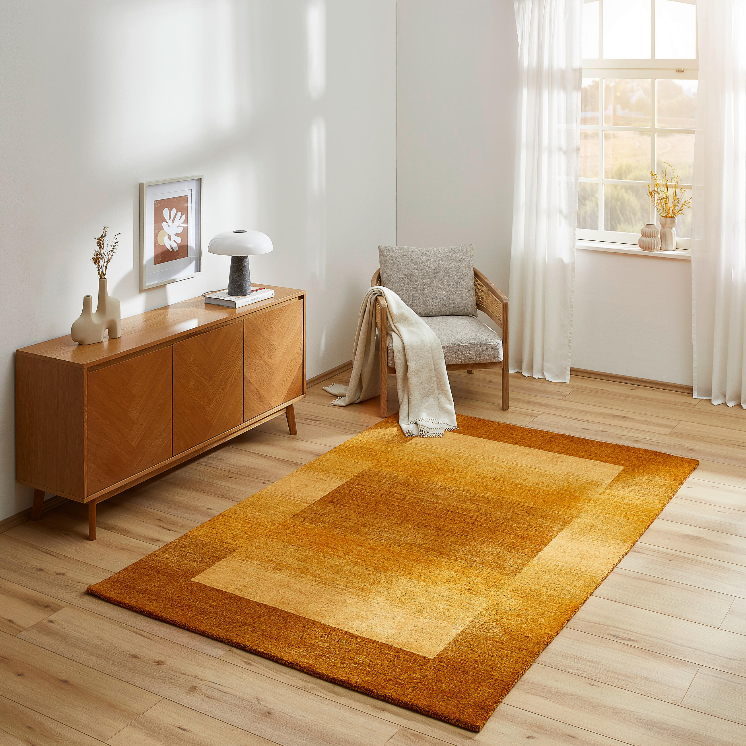 ORIENTTEPPICH 70/140 cm EDITION ALKATIF NOMAD Kupferfarben  - Kupferfarben, Basics, Textil (70/140cm) - Cazaris