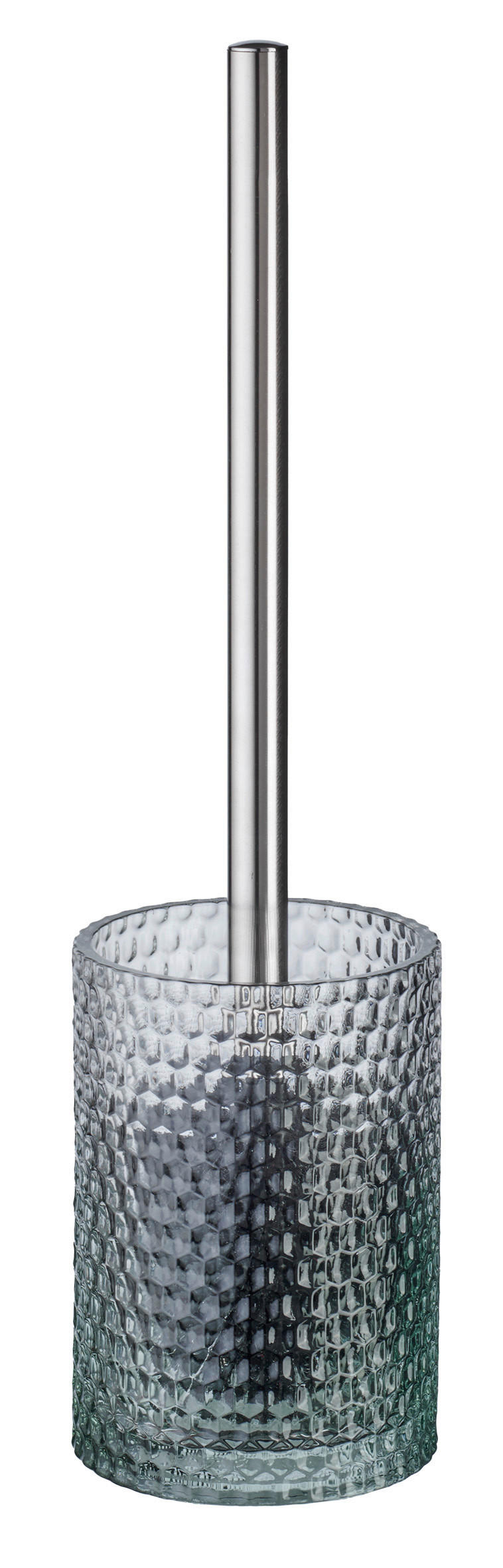 WC-BÜRSTENHALTER in   Glas  - Grün, Basics, Glas (9,5/36,5cm) - Kleine Wolke