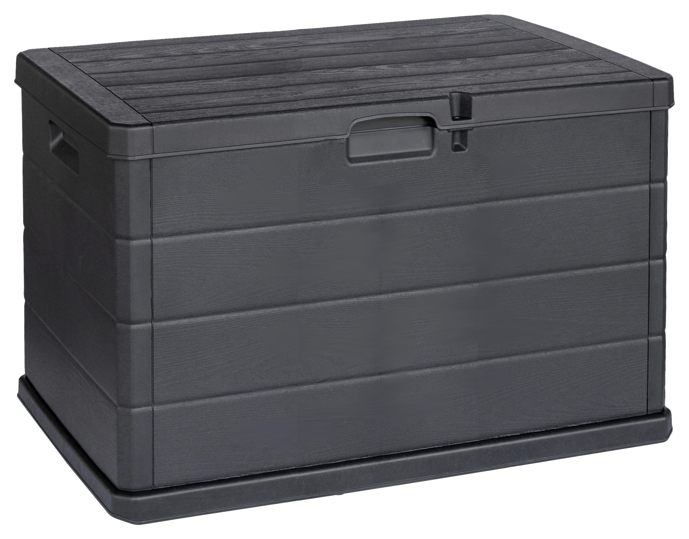 KISSENBOX  - Anthrazit, Basics, Kunststoff (79/55/52cm)