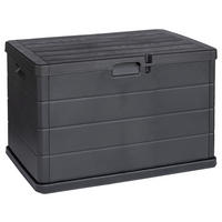 KISSENBOX  - Anthrazit, Basics, Kunststoff (79/55/52cm)