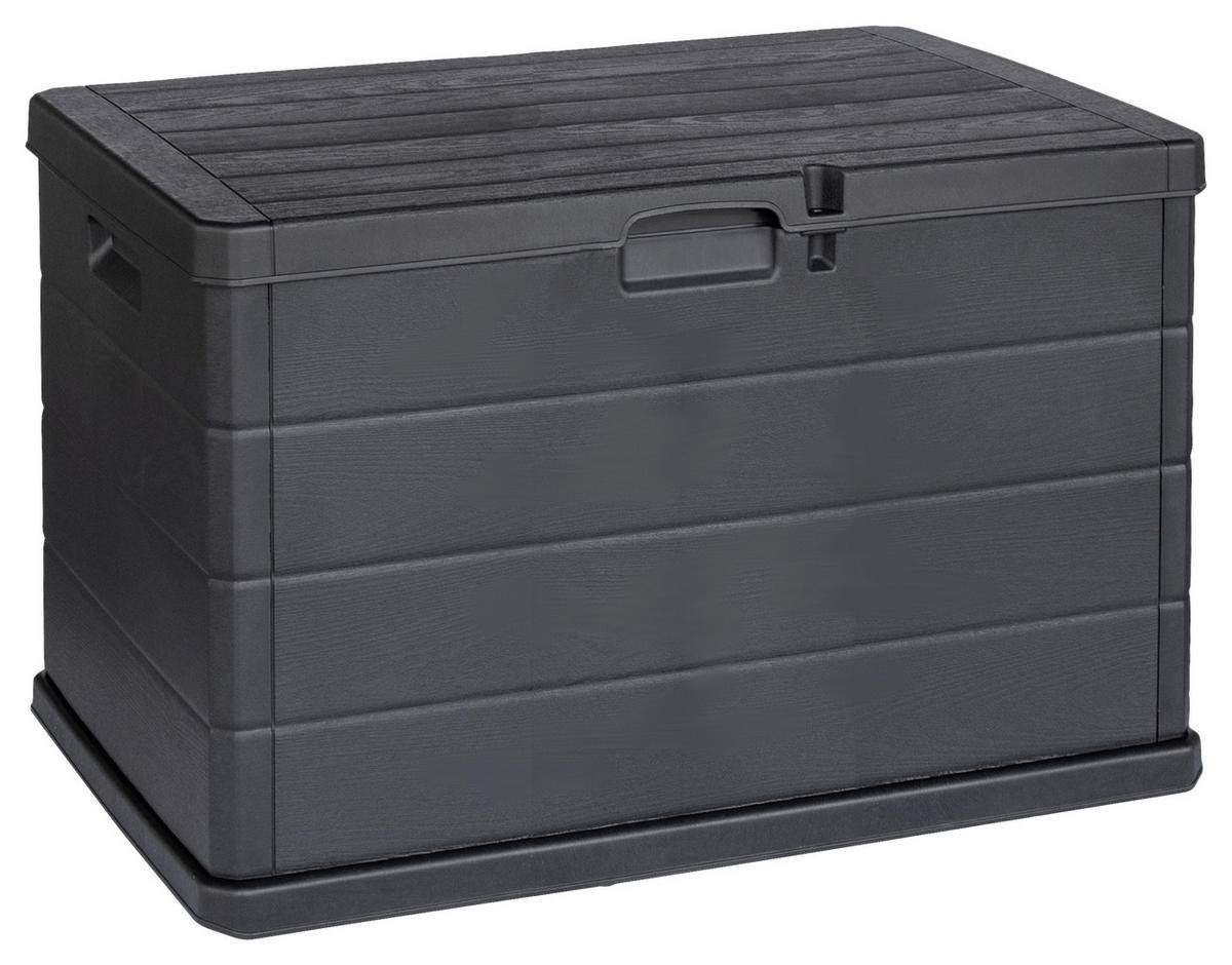 KISSENBOX  - Anthrazit, Basics, Kunststoff (79/55/52cm)