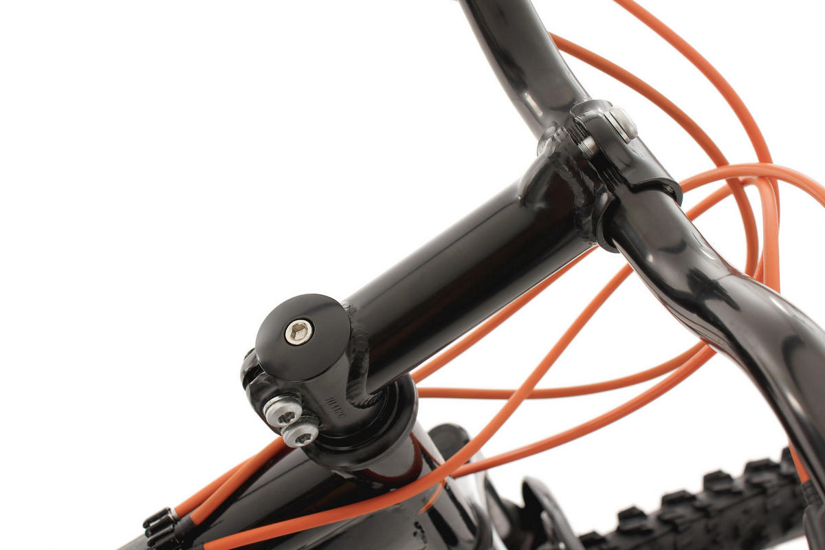 MOUNTAINBIKE 26 Zoll Herren  - Schwarz/Orange, Basics, Metall - KS Cycling