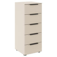 KOMMODE  in 40/100/42 cm  - Champagner/Graphitfarben, MODERN, Holzwerkstoff/Kunststoff (40/100/42cm) - Rauch Möbel