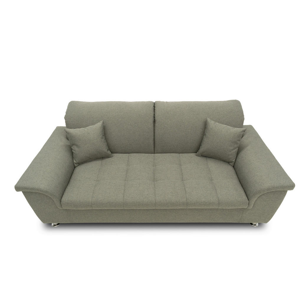Thumbnail - Mid.you 2,5-Sitzer, Graubraun, Textil, Uni, 210x81x105 cm, Made in EU, FSC Mix, Rücken echt, Wohnzimmer, Sofas & Couches...