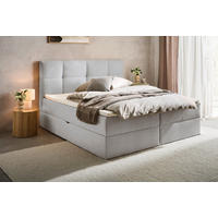 BOXBETT 180/200 cm,  in Hellgrau,  {item.attr('349-543‘),[, ]}{item.attr('328-587‘),[ ]} - Hellgrau, KONVENTIONELL, Textil (180/200cm) - Boxxx