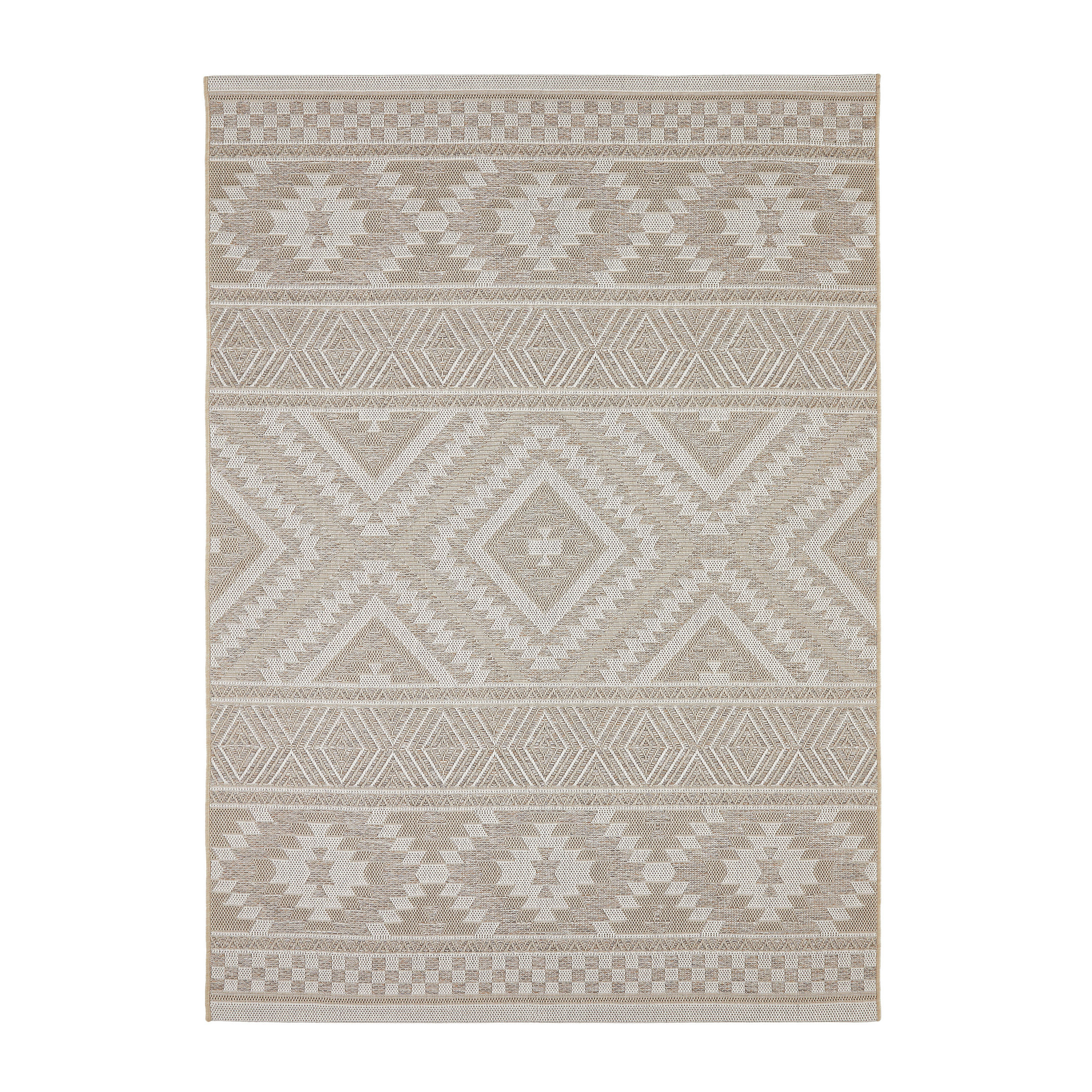 VENKOVNÍ KOBEREC, 120/170 cm, béžová - béžová, Design, textil/plast (120/170cm) - Novel