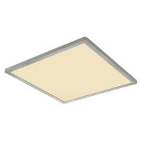 LED-TAKLAMPA 24 W 42/42/25 cm  - vit/opal, Klassisk, plast (42/42/25cm) - Globo