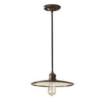 HÄNGELEUCHTE 30.2/14.7 cm  - Bronzefarben, KONVENTIONELL, Metall (30.2/14.7cm) - Elstead Lighting