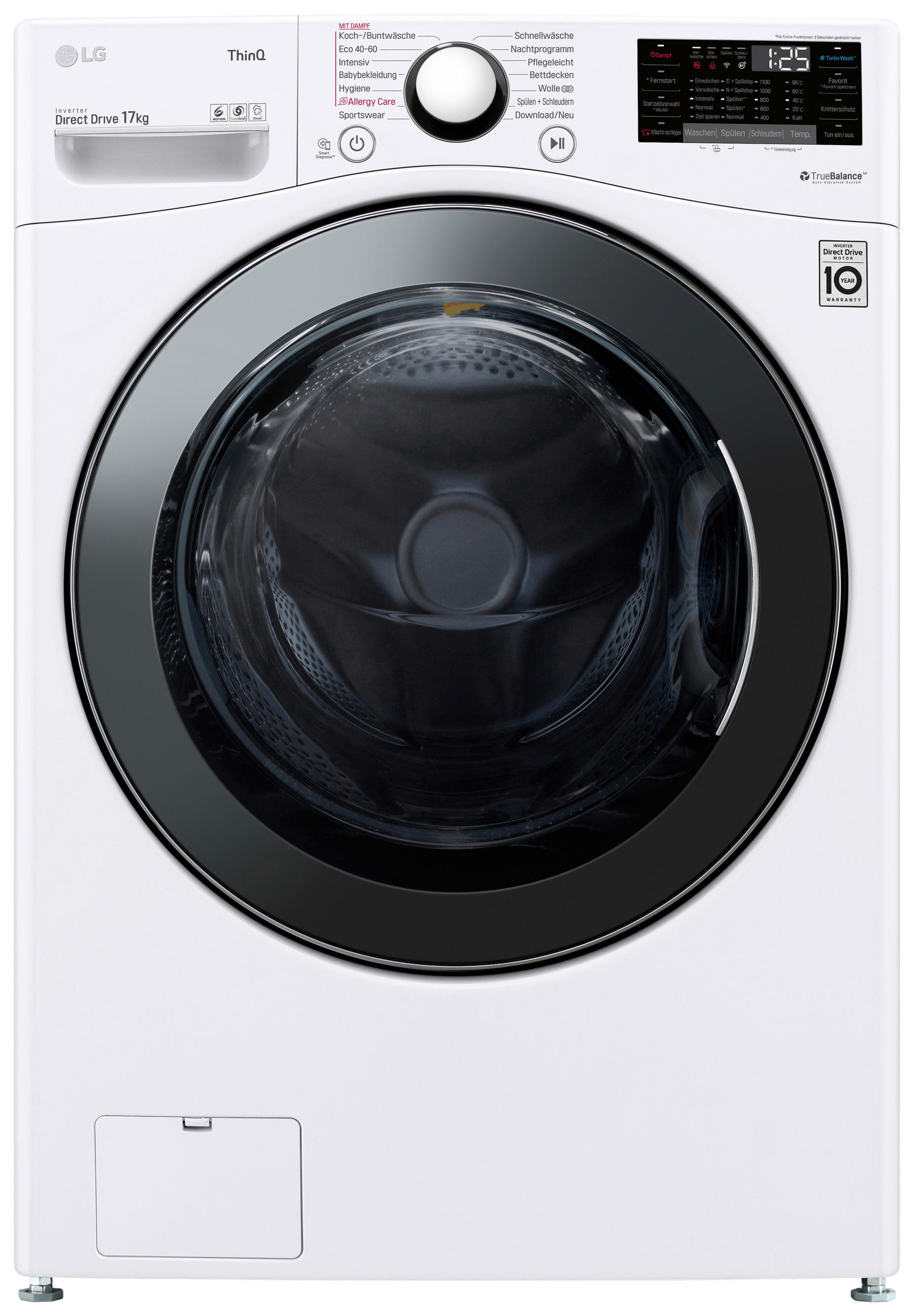 WASCHMASCHINE F-11WM17TS2   - Weiß, Basics (17kg) - LG