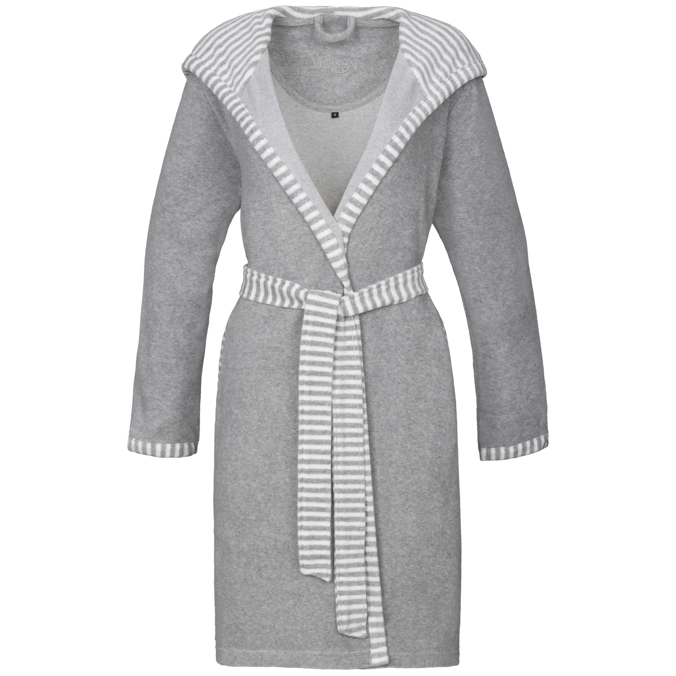 BADEMANTEL Juno S Damen  - Grau, Basics, Textil (Snull) - Vossen