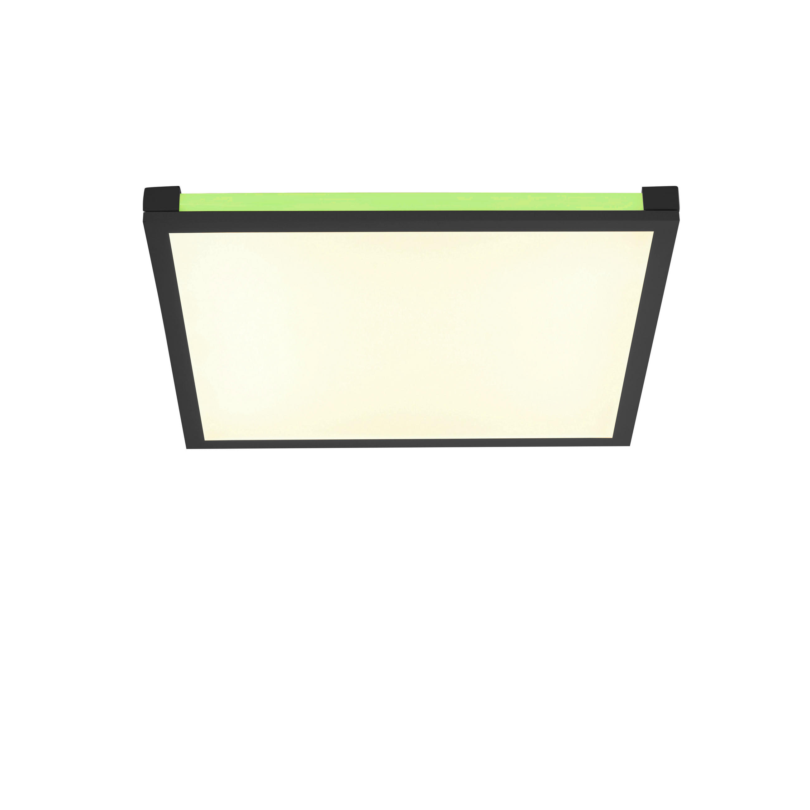 LED-PANEEL 45/45/7,1 cm  - Schwarz, Basics, Kunststoff/Metall (45/45/7,1cm)