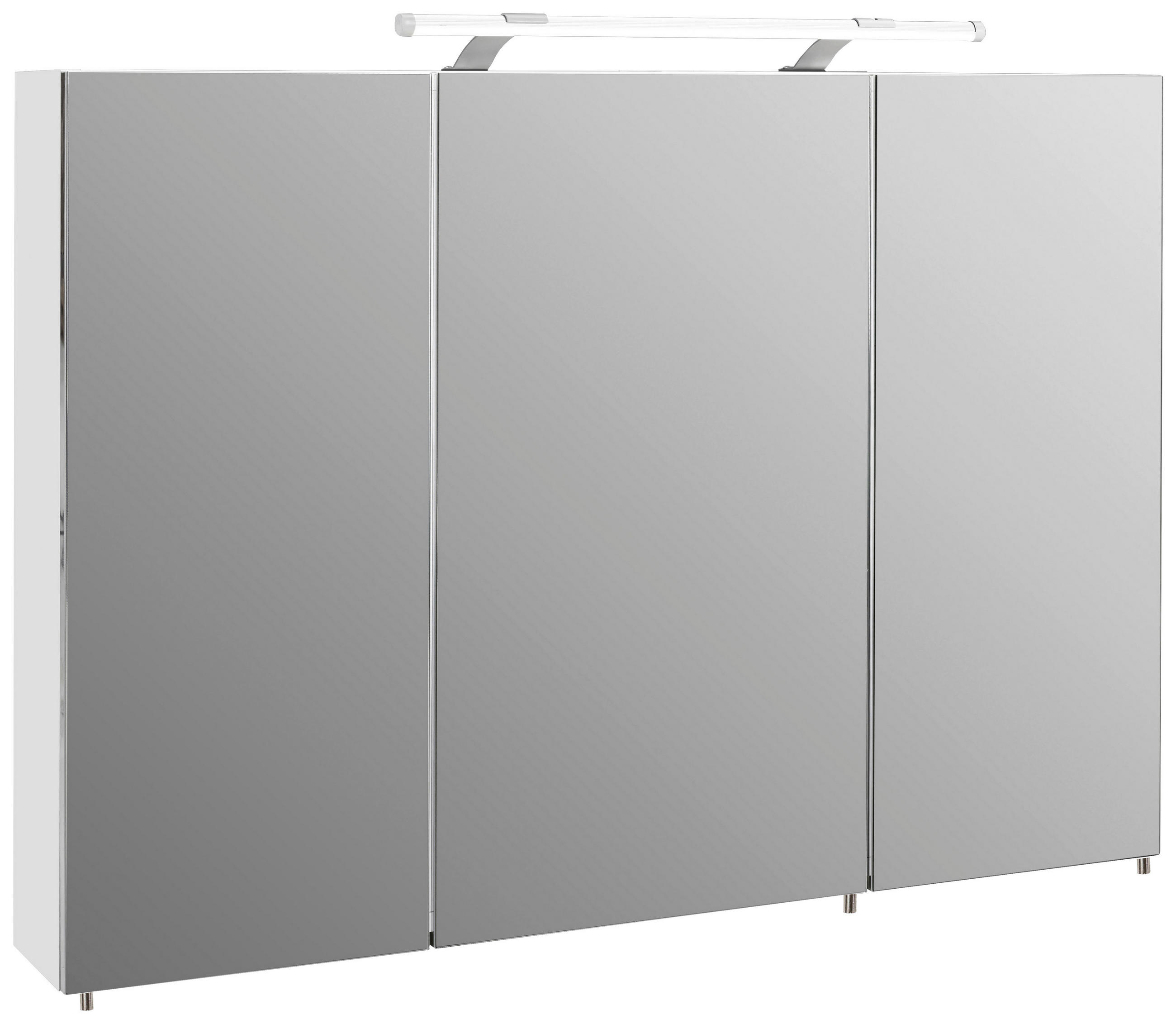 Spiegelschrank Dorina 1000 Mit Led 3-Türig B: 100 Cm