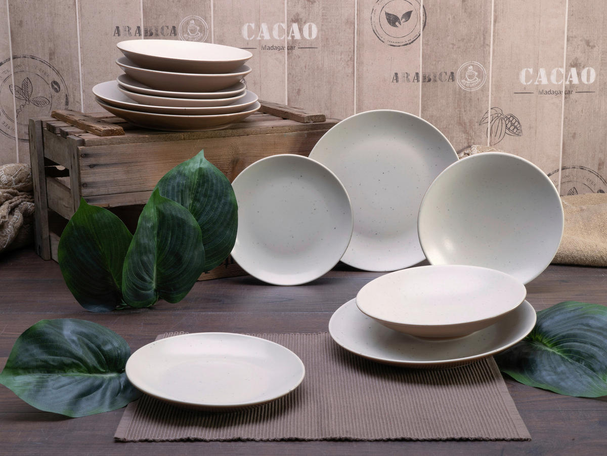 SERVIS 12 delar  - multicolor, Trend, keramik (27cm) - Creatable