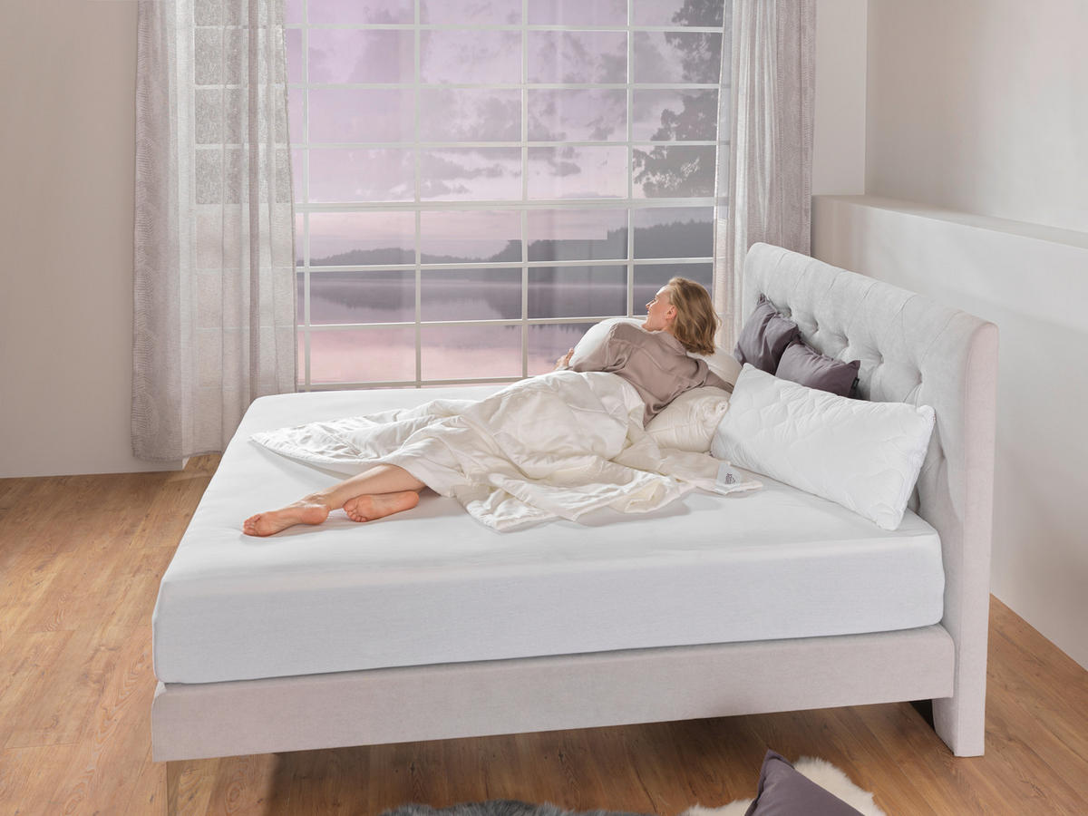 EGÉSZ ÉVES PAPLAN 140/200 cm  - fehér, Basics, textil (140/200cm) - Sleeptex