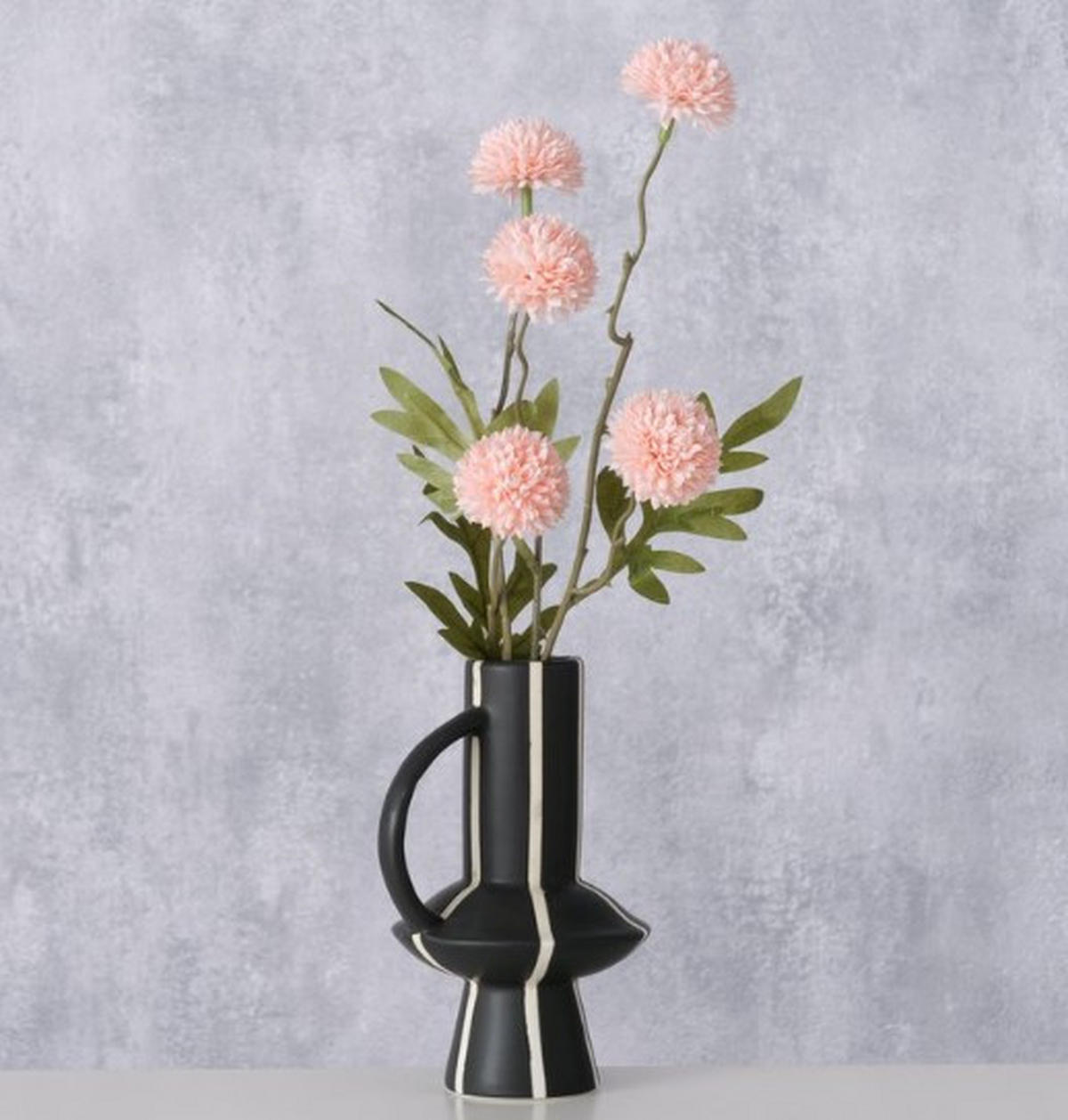 VAS 14,5 cm  - vit/svart, Basics, keramik (9,9/8,7/14,5cm)