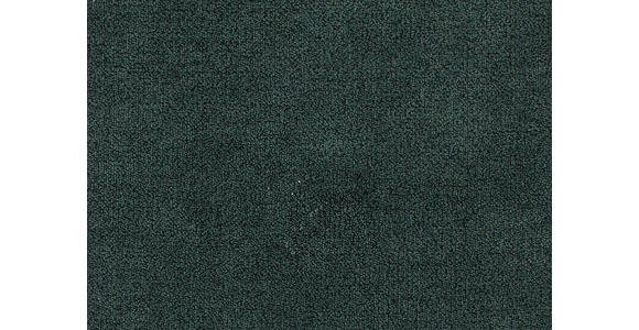 ECKSOFA in Flachgewebe Dunkelgrün  - Dunkelgrün/Silberfarben, KONVENTIONELL, Holz/Textil (255/186cm) - Cantus