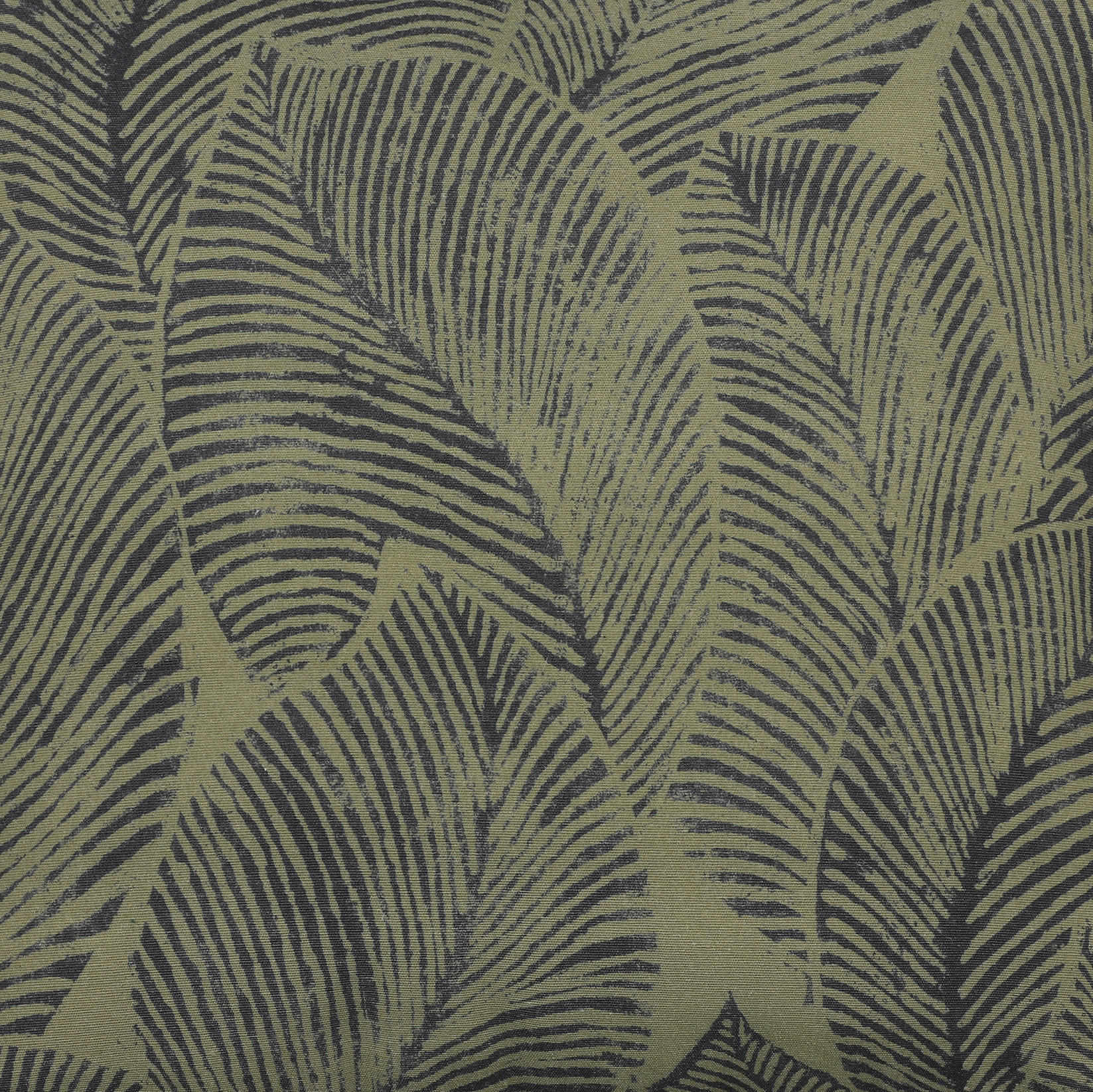 SESSELAUFLAGENSET in Grün Blätter  - Grün, Basics, Textil (50/7/100cm)