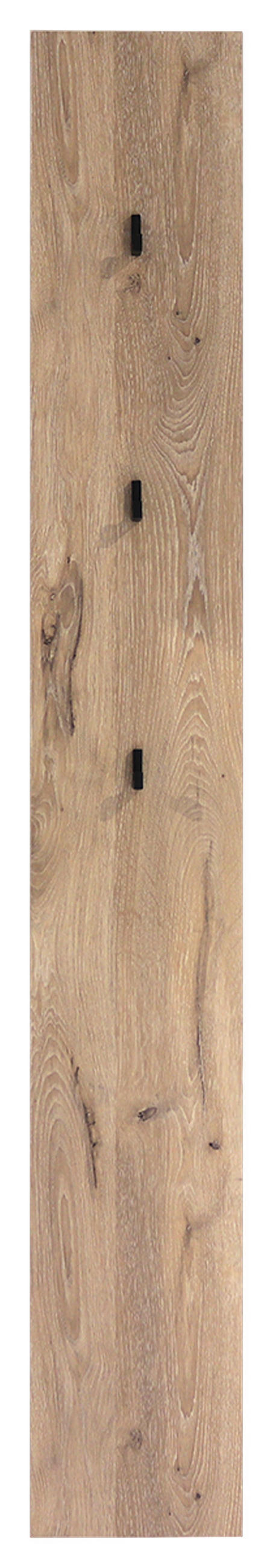 GARDEROBENPANEEL  in 22/170/2 cm  - Eichefarben, Basics, Holzwerkstoff (22/170/2cm) - Carryhome