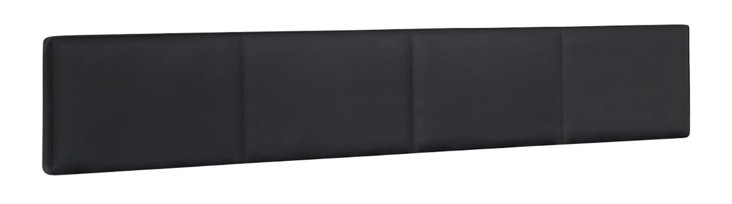 VZGLAVJE - črna, Design, leseni material (148/50/5cm) - Carryhome