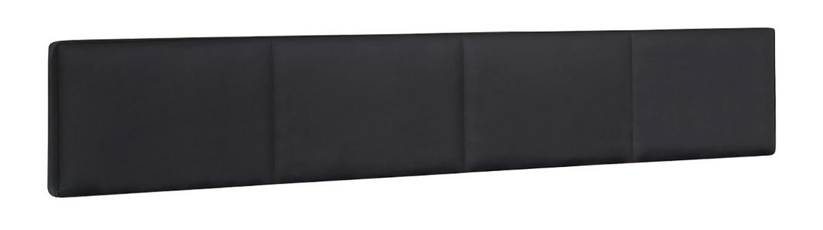 VZGLAVJE - črna, Design, leseni material (148/50/5cm) - Carryhome