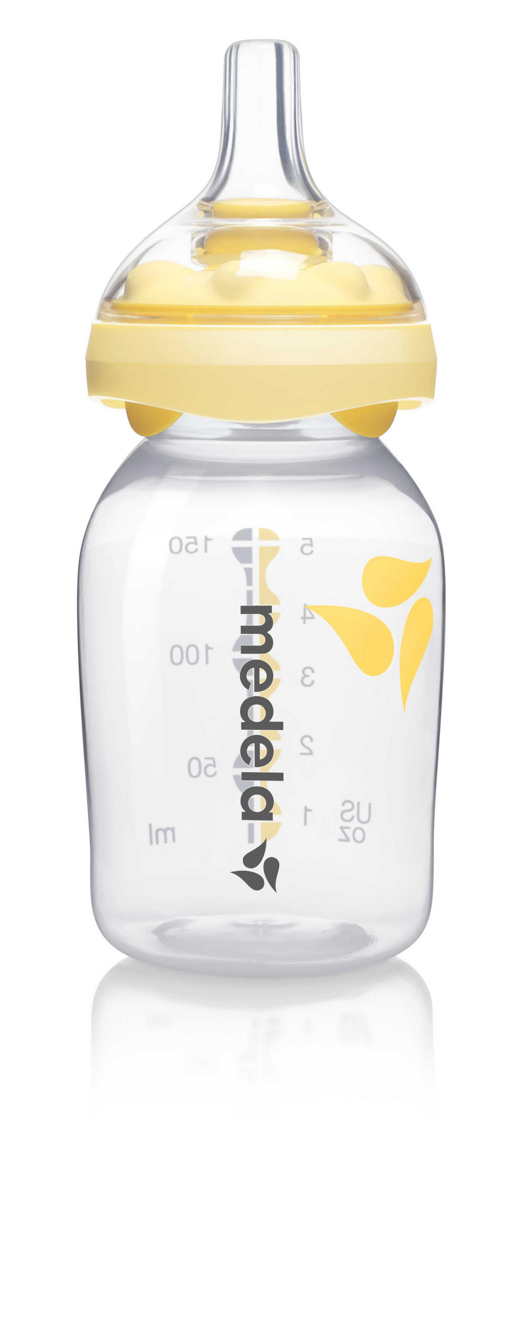NAPPFLASKA 150 ml  - transparent, Basics, plast (7/19,5/7cm) - Medela