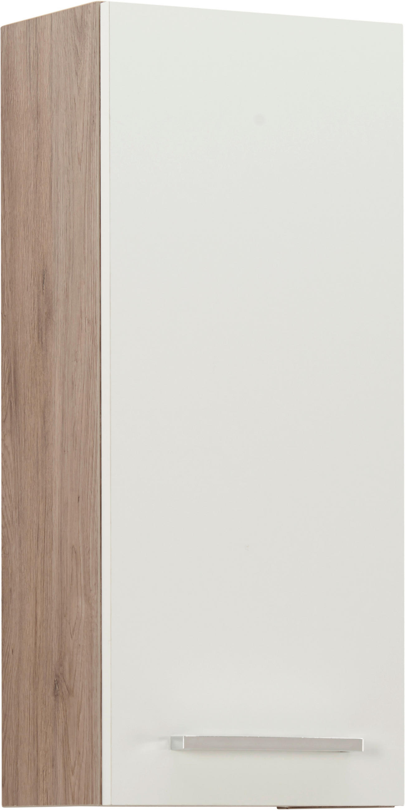 ZÁVĚSNÁ SKŘÍŇKA, dub San Remo, 30/70/20 cm - bílá/dub San Remo, Design, kompozitní dřevo (30/70/20cm) - Xora