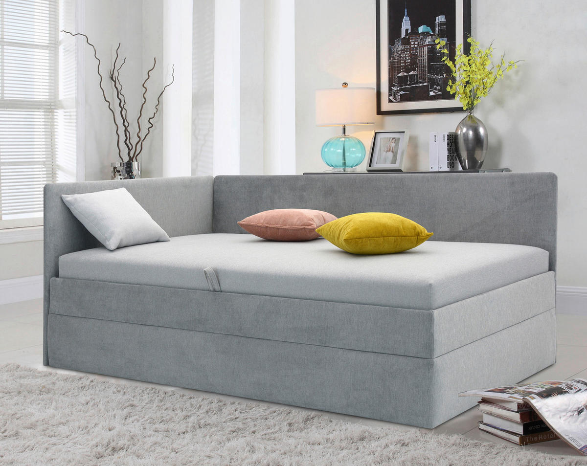 VÁLENDA, textil, 110/200 cm - šedá, textil (110/200cm) - Cantus