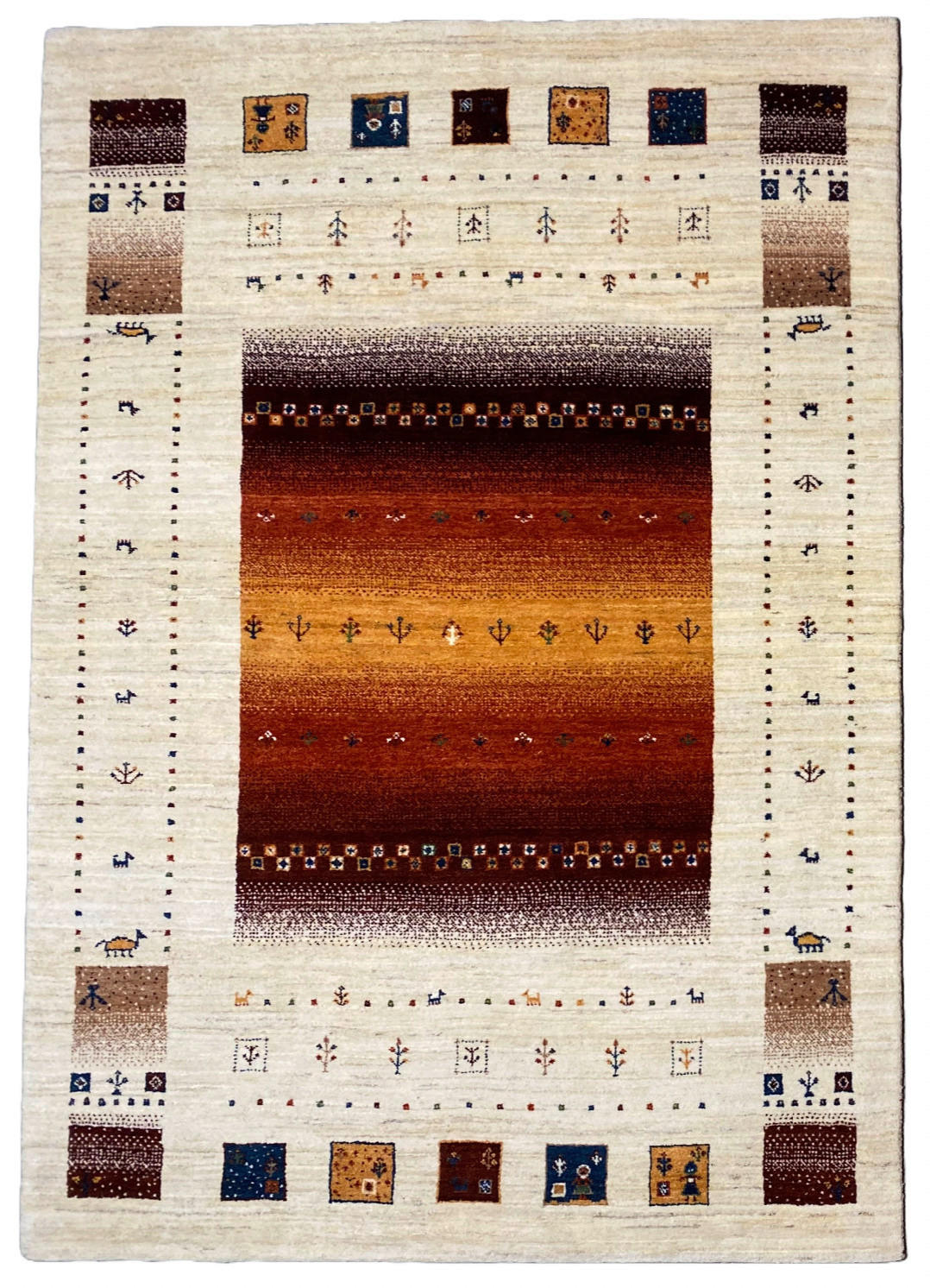 ORIENTTEPPICH 300/400 cm Mother Earth Red Gelb, Naturfarben, Rot  - Gelb/Rot, LIFESTYLE, Textil (300/400cm) - Cazaris