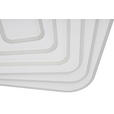 LED-DECKENLEUCHTE 53/53/5,5 cm   - Weiß, Design, Kunststoff/Metall (53/53/5,5cm) - Novel