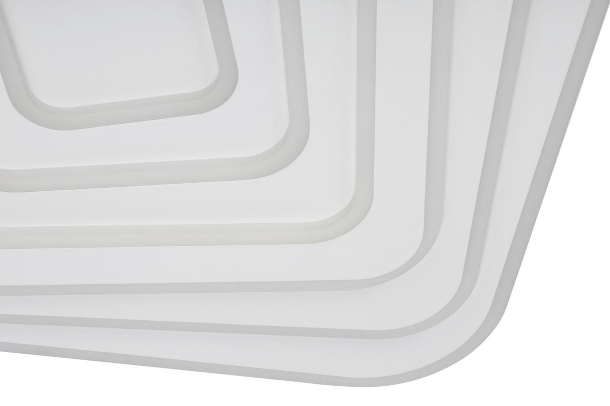 LED-TAKLAMPA 9.2 W 53/53/5,5 cm  - vit, Design, metall/plast (53/53/5,5cm) - Novel