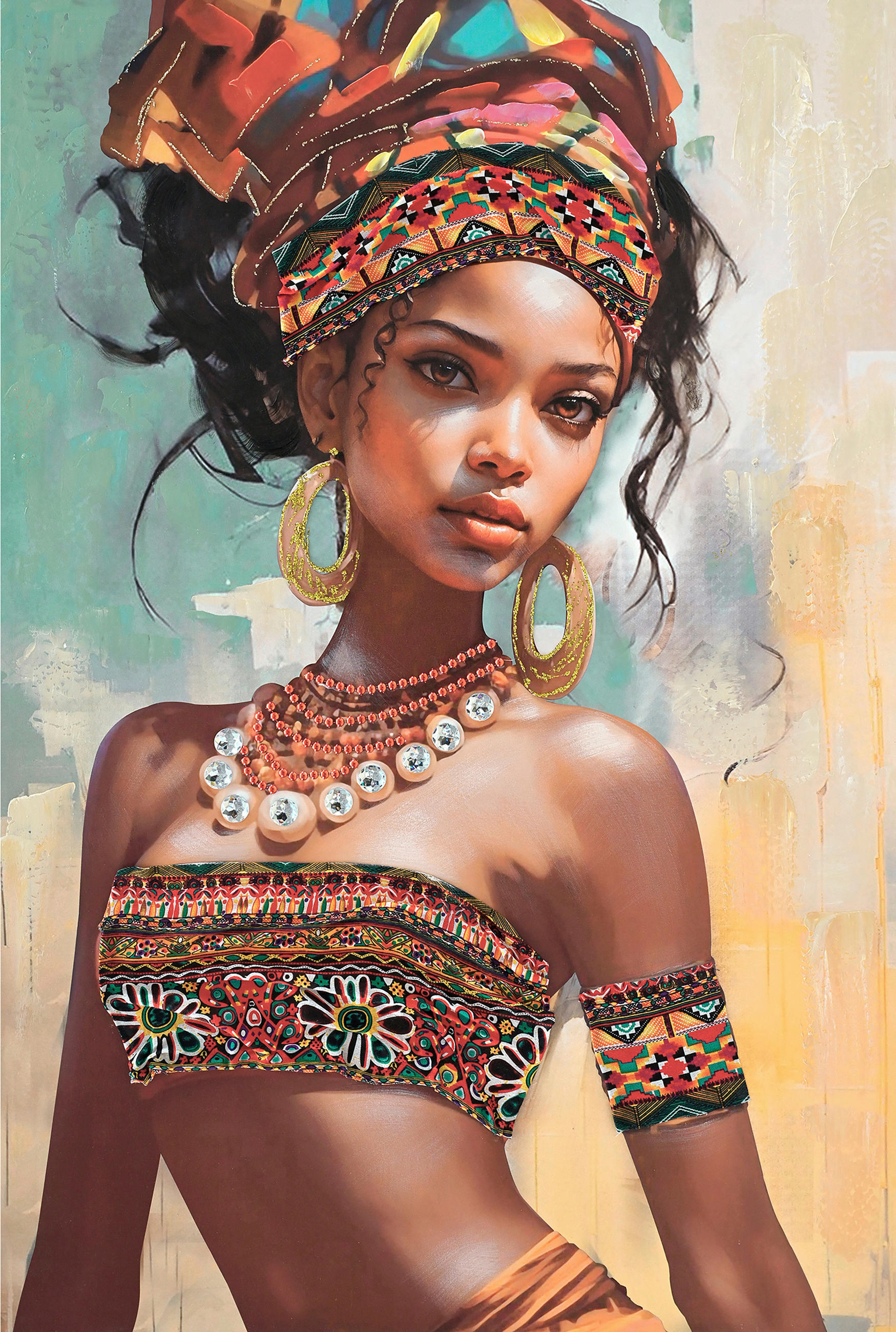 MŰNYOMAT  - többszínű, Basics, textil