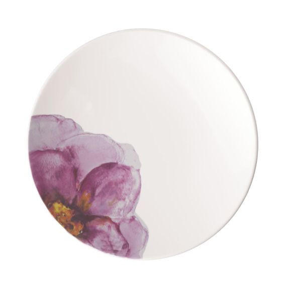 KROŽNIK ZA ZAJTRK  ROSE GARDEN  keramika  21 cm        - roza/bela, Basics, keramika (21cm) - Villeroy & Boch