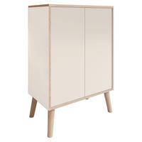 MIDISCHRANK 60/87/32,5 cm  - Champagner/Eiche Artisan, MODERN, Holzwerkstoff/Kunststoff (60/87/32,5cm) - MID.YOU