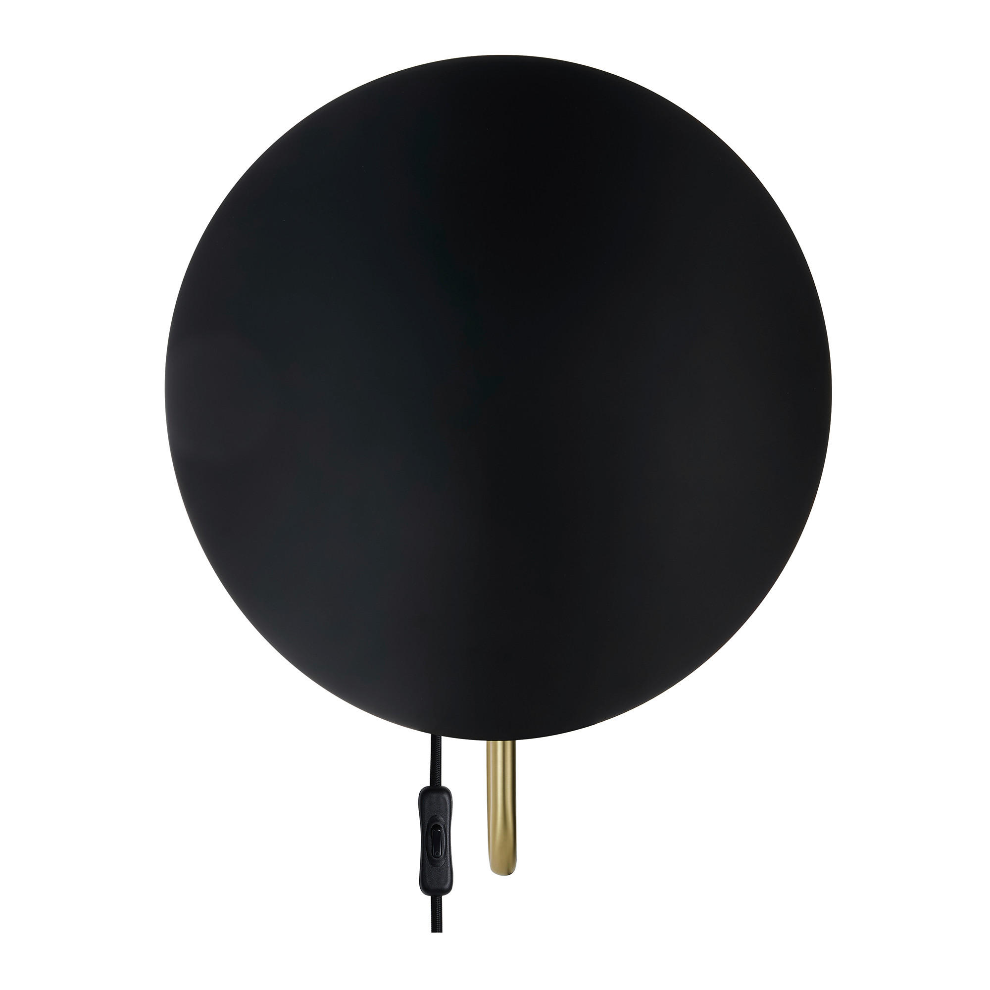 WANDLEUCHTE Spargo 32/39,3 cm   - Messingfarben/Schwarz, Design, Metall (32/39,3cm) - Nordlux