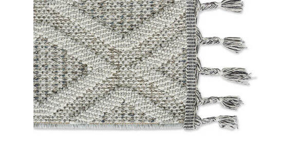 WEBTEPPICH - Hellgrau, Design, Textil (200/290cm) - Novel