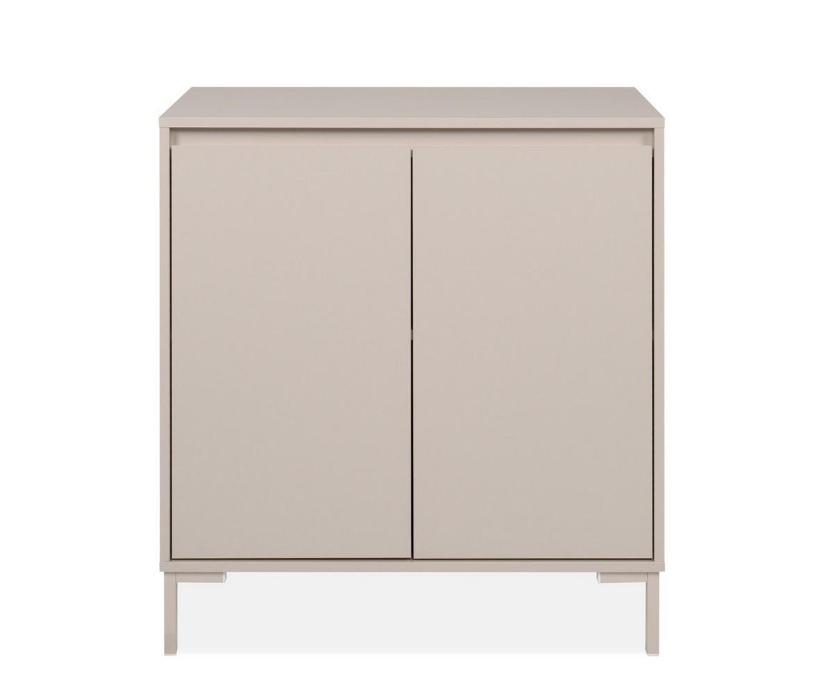 KOMMODE , 81/87/40 cm,  - Kaschmir, Design, Holzwerkstoff/Metall (81/87/40cm) - MID.YOU