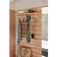 GARDEROBE 4-teilig  in 200/201/40 cm  - Buchefarben, Natur, Glas/Holzwerkstoff (200/201/40cm) - Linea Natura