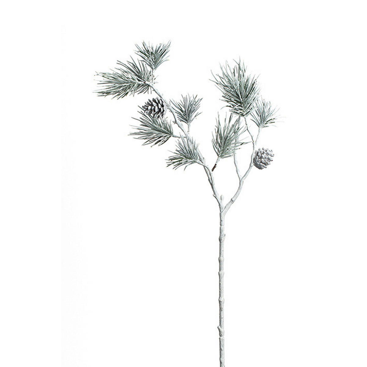 CVIJEĆE UMJETNO - bijela/zelena, Basics, metal/plastika (18/65/10cm) - Leonardo