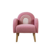 KINDERSESSEL - Weiss/Pink, Trend, Textil (45/52/47cm) - Jimmylee